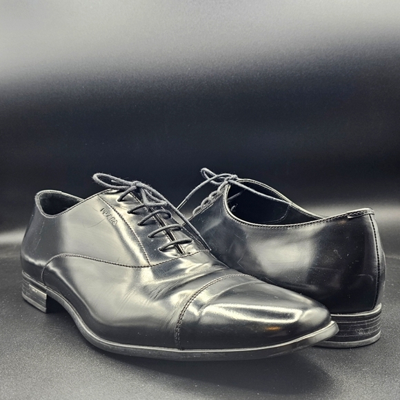 PRADA Men's Black Leather Dress Shoes | 11.0 - Picture 1 of 11